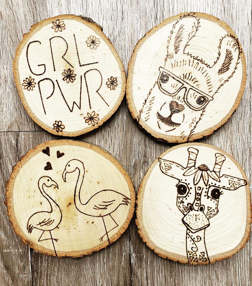 Kristin's Wood Burning Designs