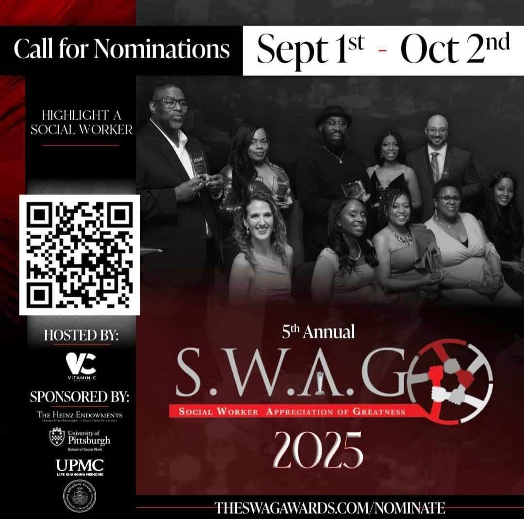 The 5th Annual SWAG Awards Call for Nominations is Open through 10/2/2024