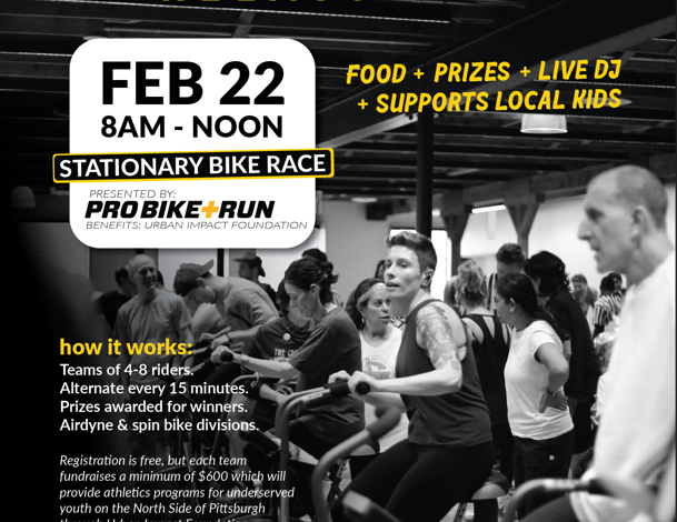 Spin City Relays Event benefiting Urban Impact