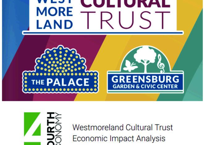 Westmoreland Cultural Trust Generates $12.88 Million Economic Impact and Nearly 700 Jobs for Westmoreland County