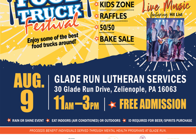 Glade Run Hosts Annual Food Truck Festival Saturday August 9, 2025
