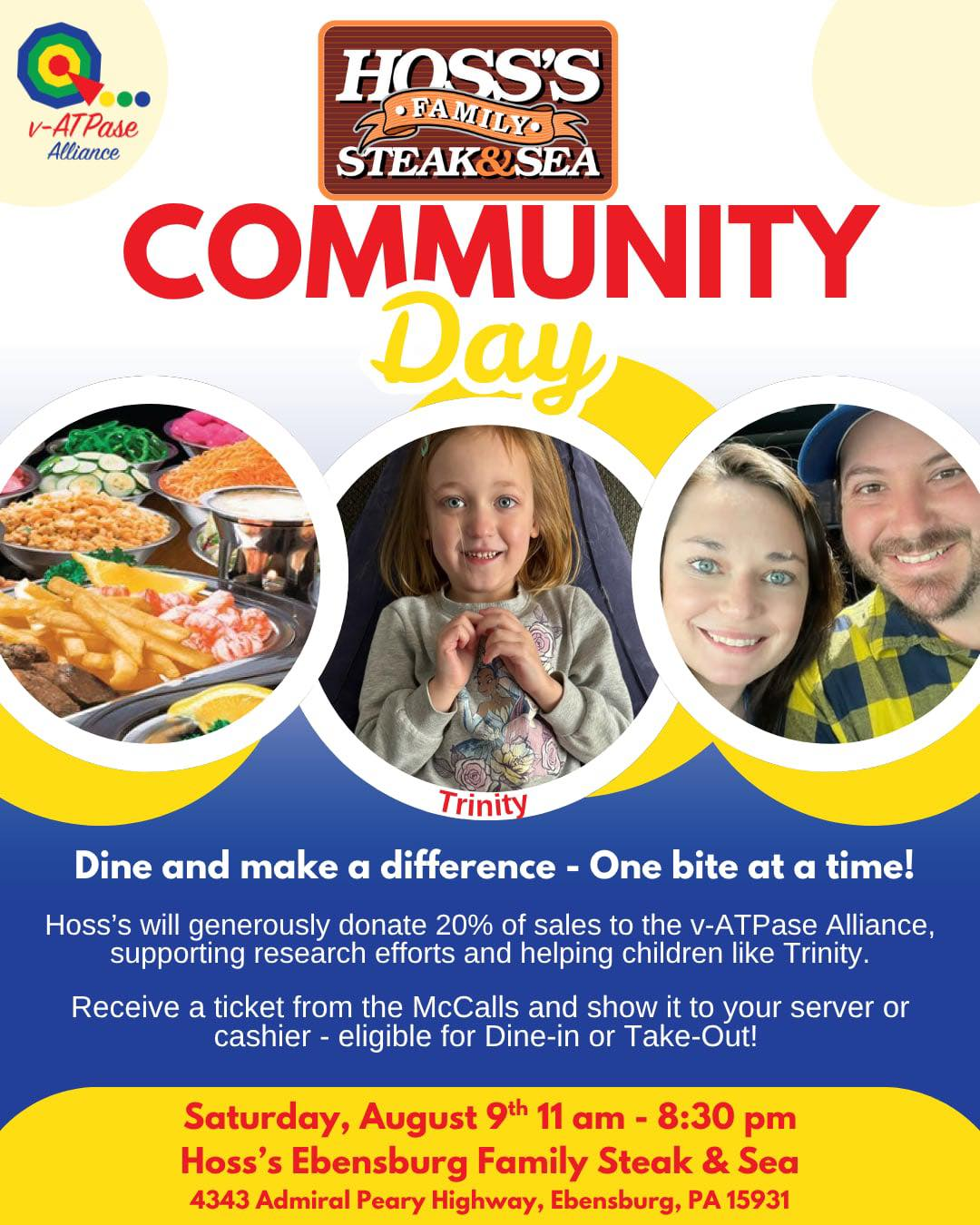 Ebensburg Family Hosts Community Day to Fund Rare Disease Research, Celebrate Daughter’s Milestone