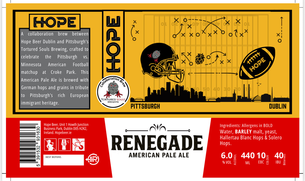 Pittsburgh-Dublin Brew Collaboration Celebrates Upcoming Steelers Game