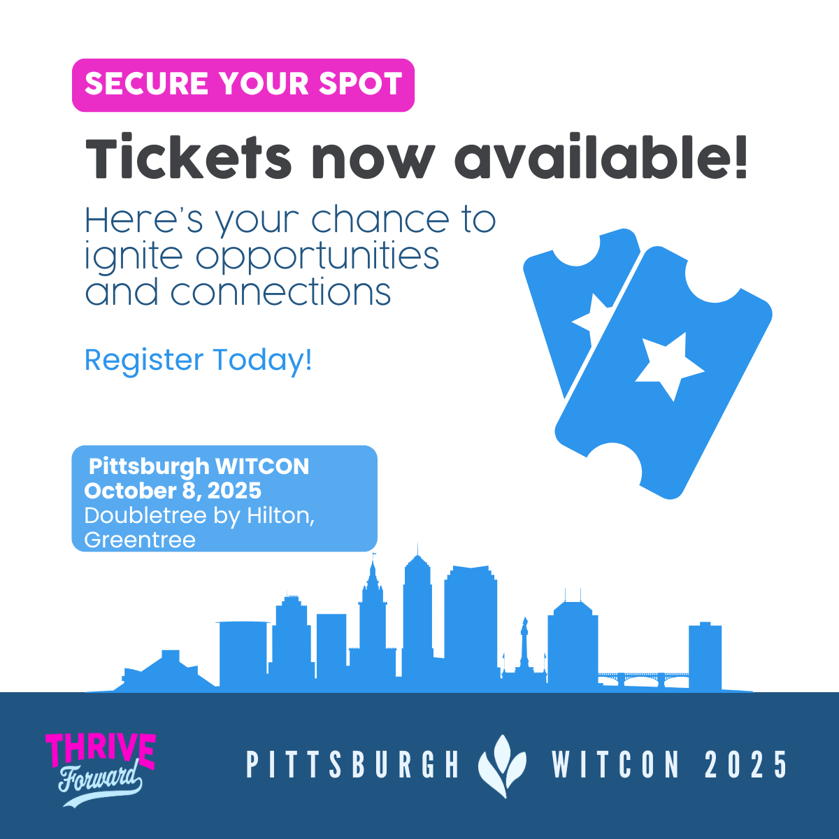 GetWITit Pittsburgh Announces WITCON 2025: Thrive Forward, Shape Tomorrow