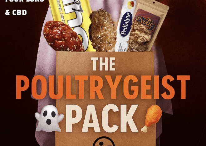 Forget Candy: Sushi Kim’s “Poultrygeist Pack” Brings Adult Chaos to Pittsburgh Halloween