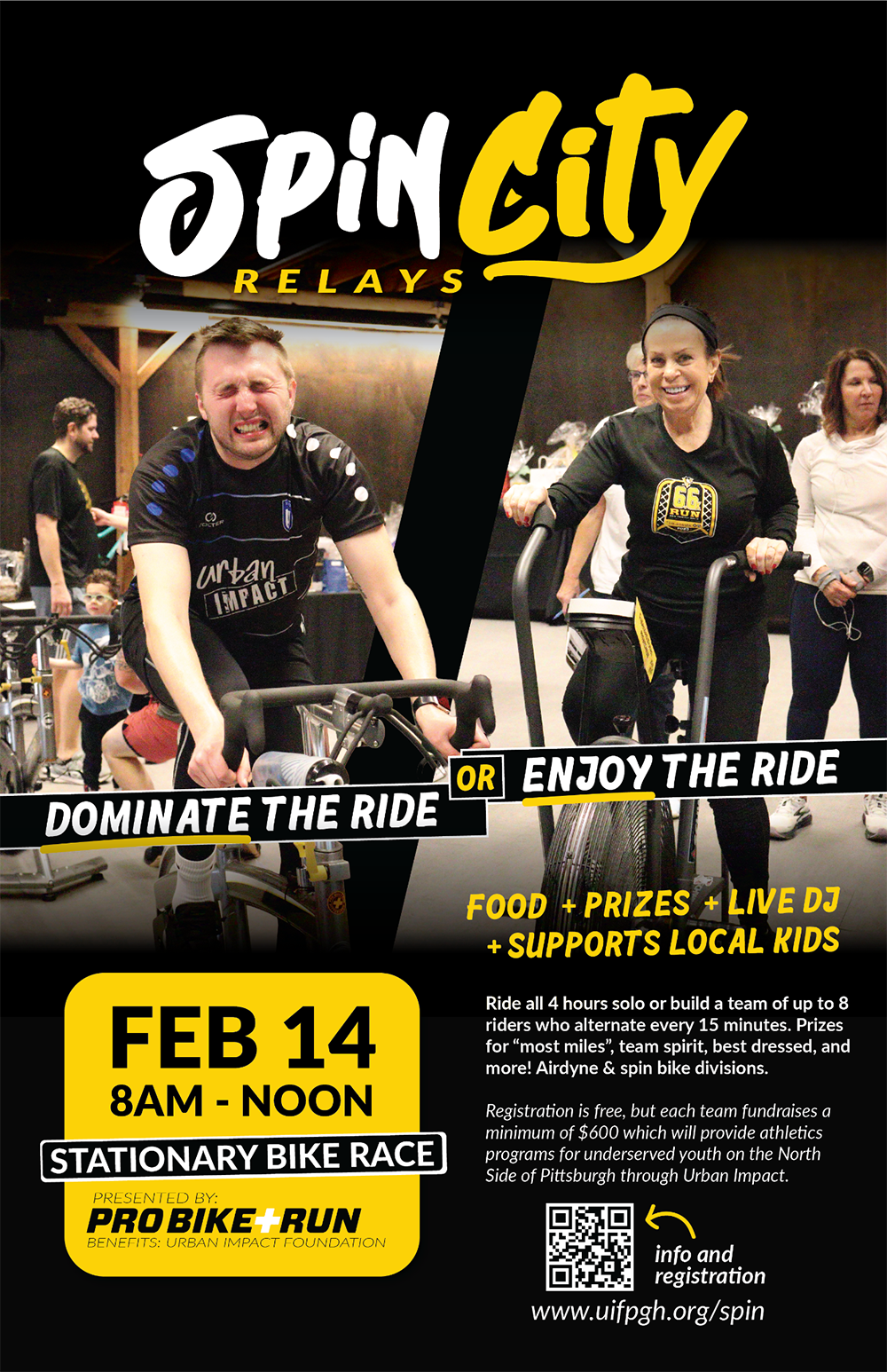 Spin City Relays Returns February 14 to Support Local Youth Athletics