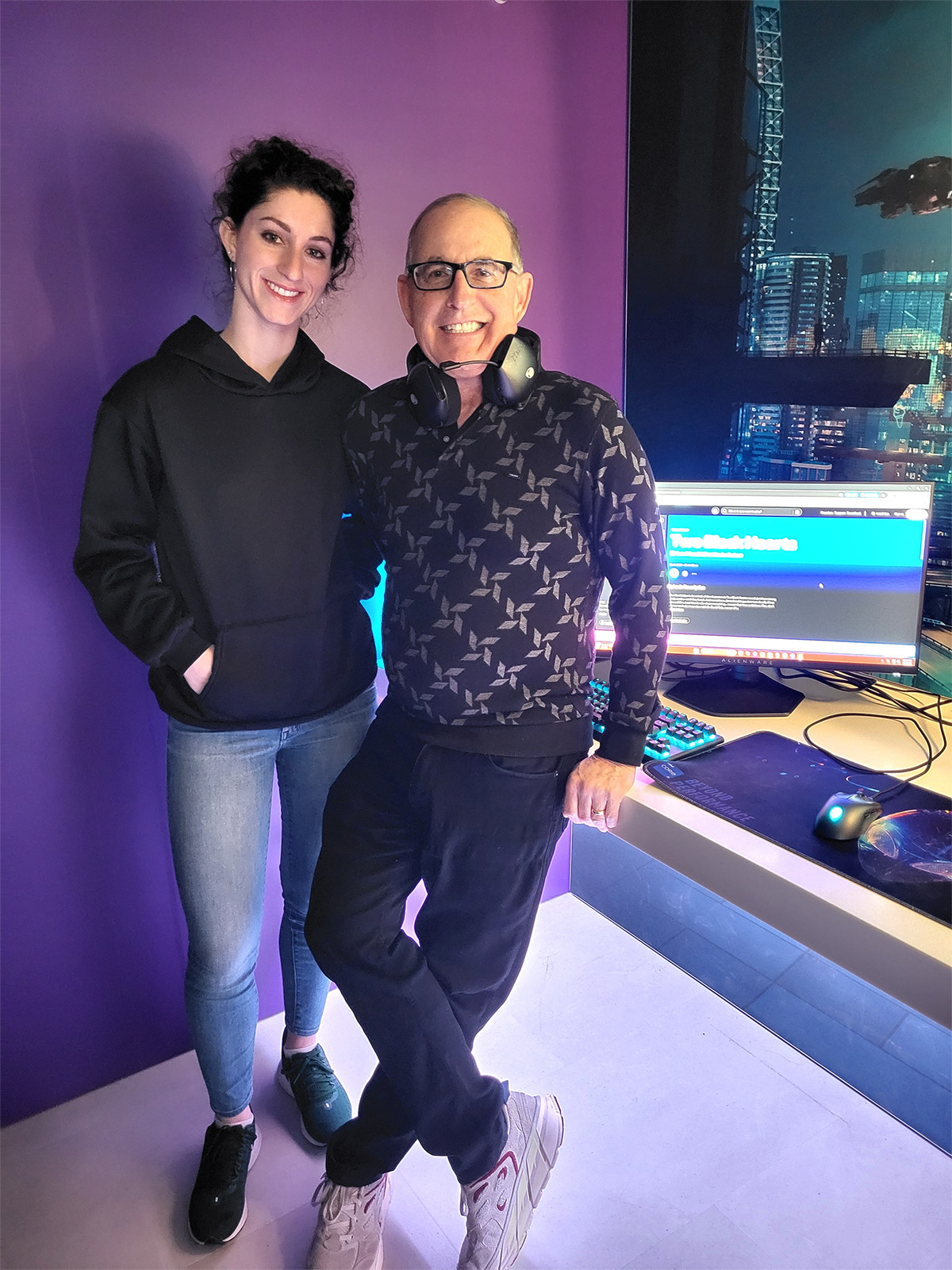 Local Father-Daughter Team Releases Suspense Podcast Episode, Two Black Hearts