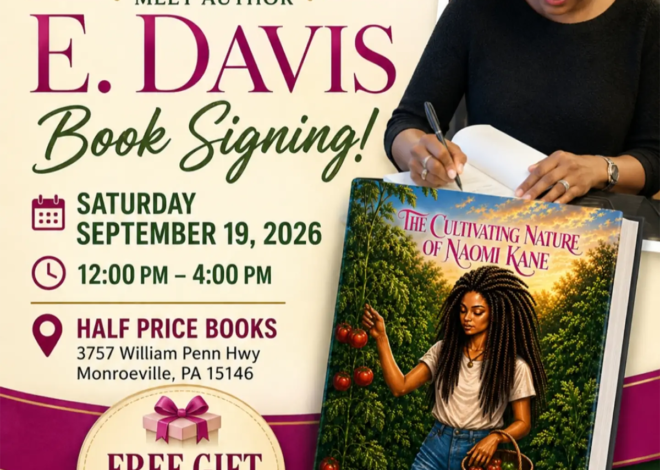 Pittsburgh-Born Author and Publisher E. Davis Celebrates Ninth Book With Monroeville Book Signing