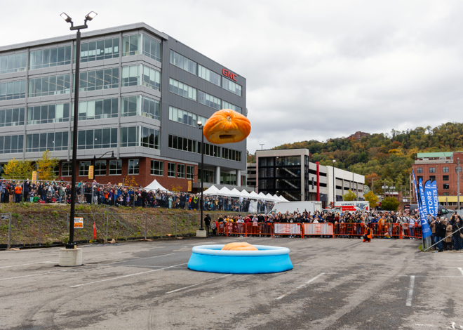 The Fall That Tops’em All! Festival’s One-Ton Pumpkin Drops Create The ‘Burgh’s Biggest Autumn Splash Every Year
