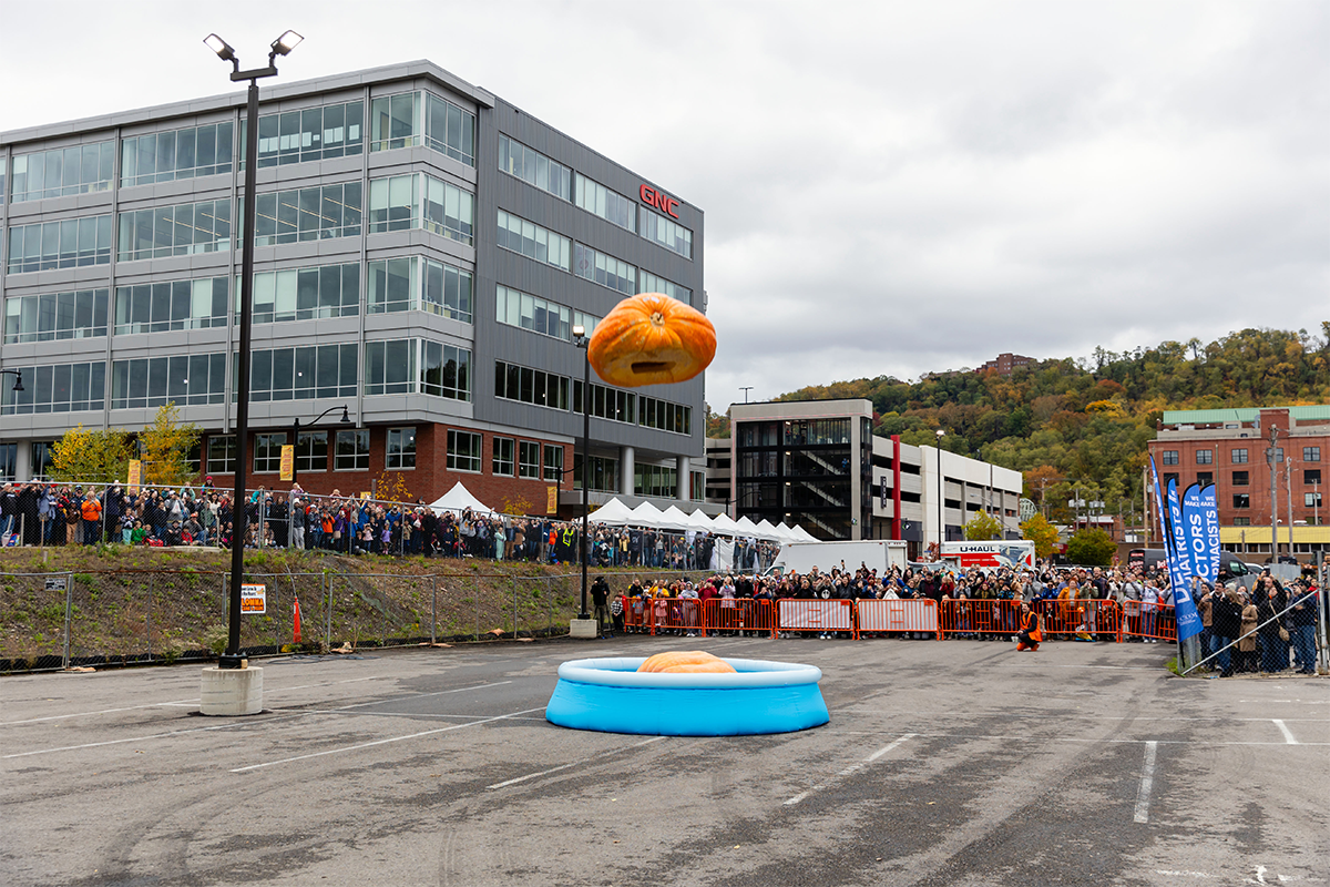 The Fall That Tops’em All! Festival’s One-Ton Pumpkin Drops Create The ‘Burgh’s Biggest Autumn Splash Every Year