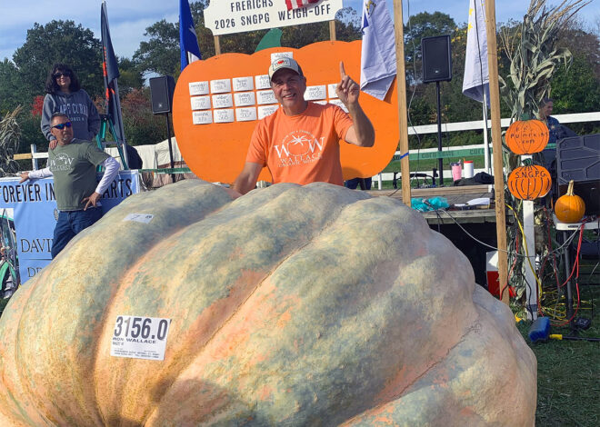World Record Giant Pumpkin—3,156 pounds—on Display at Pittsburgh’s Signature Fall Festival!