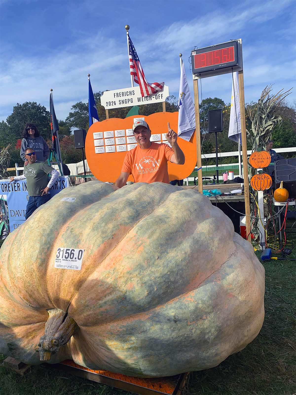 World Record Giant Pumpkin—3,156 pounds—on Display at Pittsburgh’s Signature Fall Festival!
