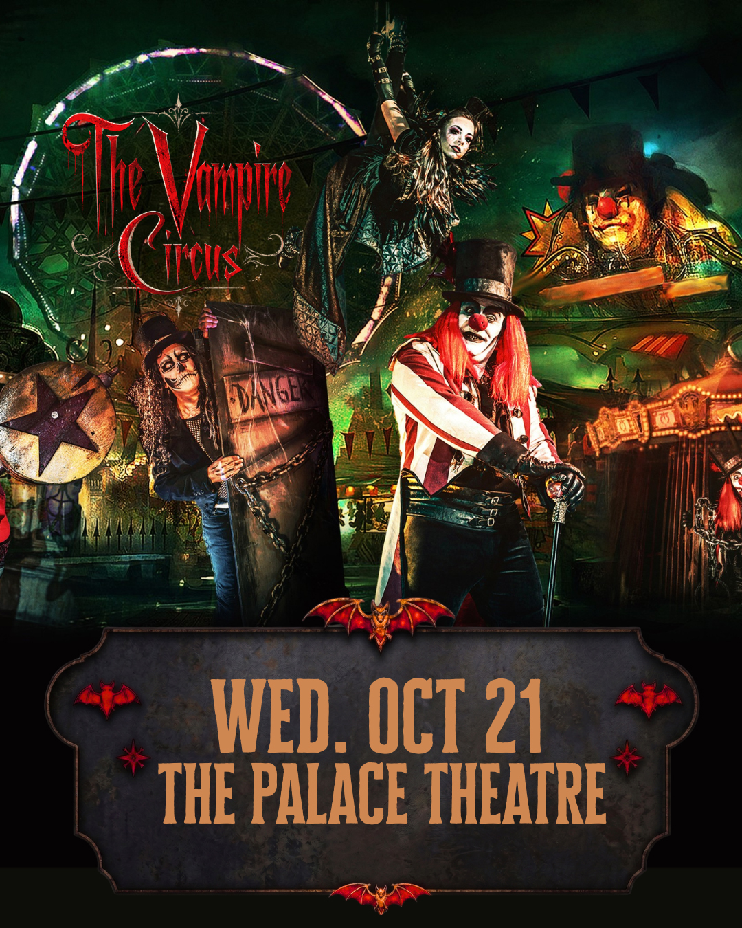 Vampire Circus Invites Audiences Into a World of Acrobatic Feats, Dark Comedy and Macabre Wonder